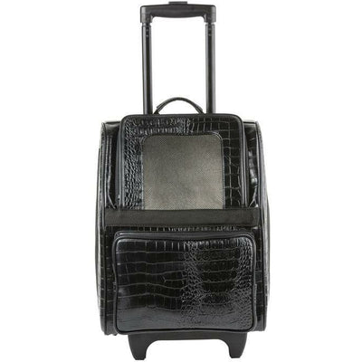 Rio Bag On Wheels - Black Croco