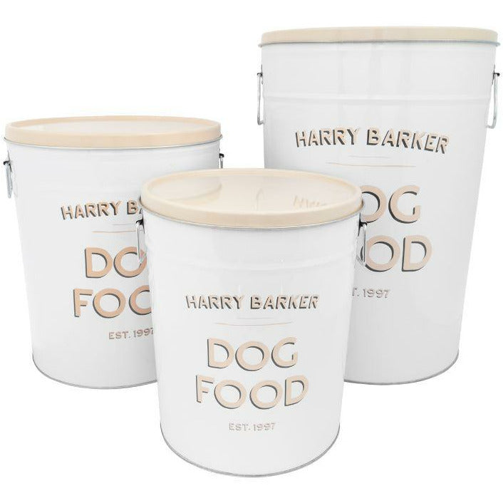 Barker Bistro Food Storage (White with Light Brown)