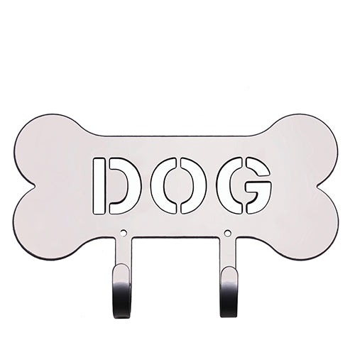 "DOG" Bone Harry Barker Leash Rack