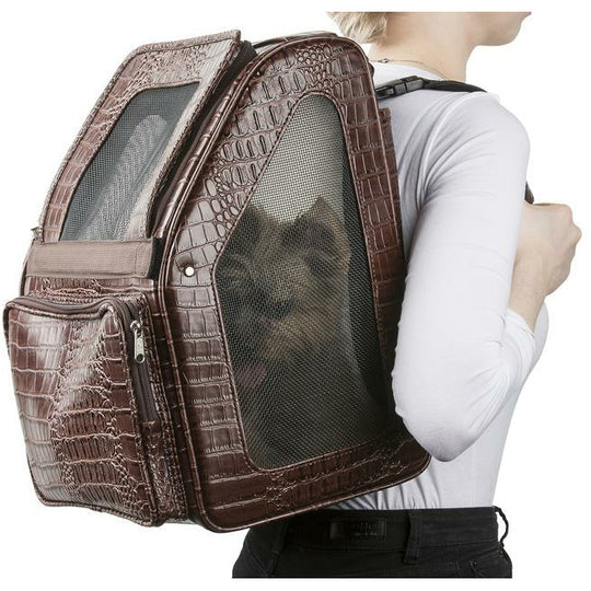 Rio Bag On Wheels - Brown Croco