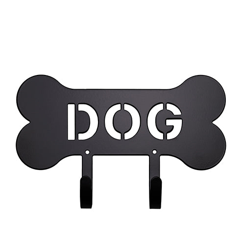 "DOG" Bone Harry Barker Leash Rack