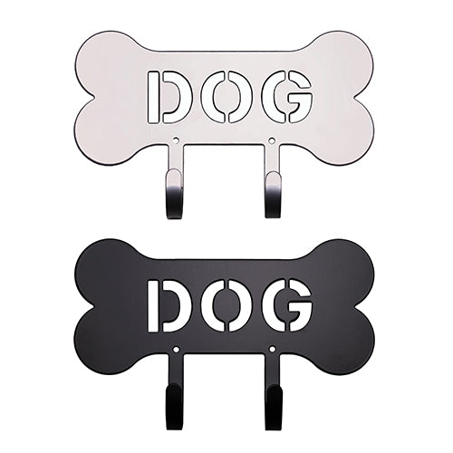 "DOG" Bone Harry Barker Leash Rack