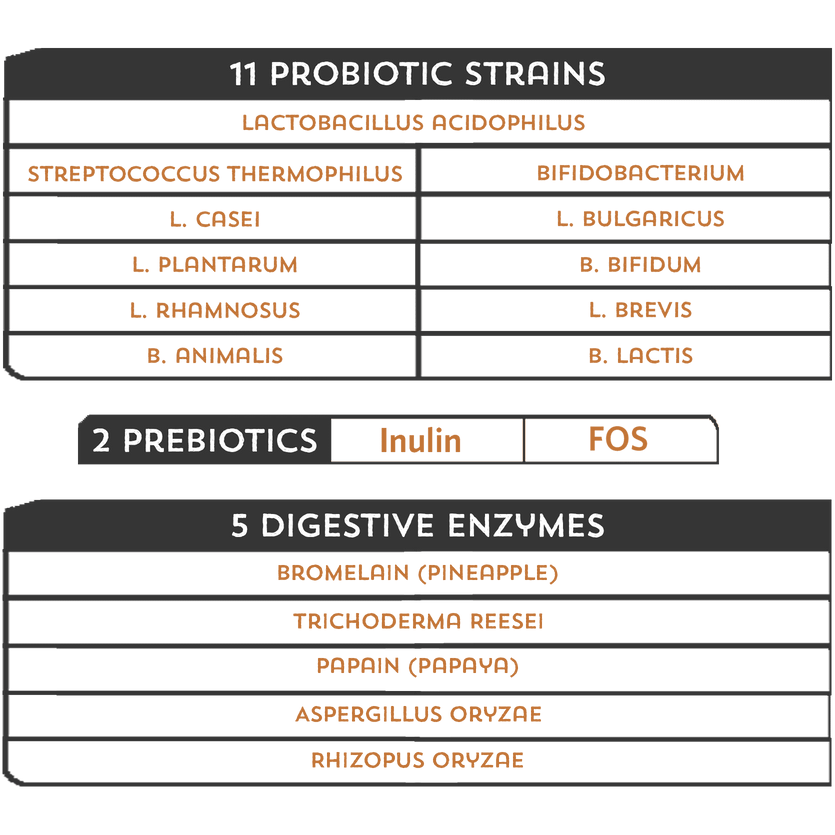 Probiotics Good Guts For Medium Mutts Coconut Peanut Butter Flavor
